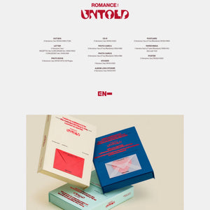 ENHYPEN - Romance : Untold 2nd Album (You Can Choose Version)