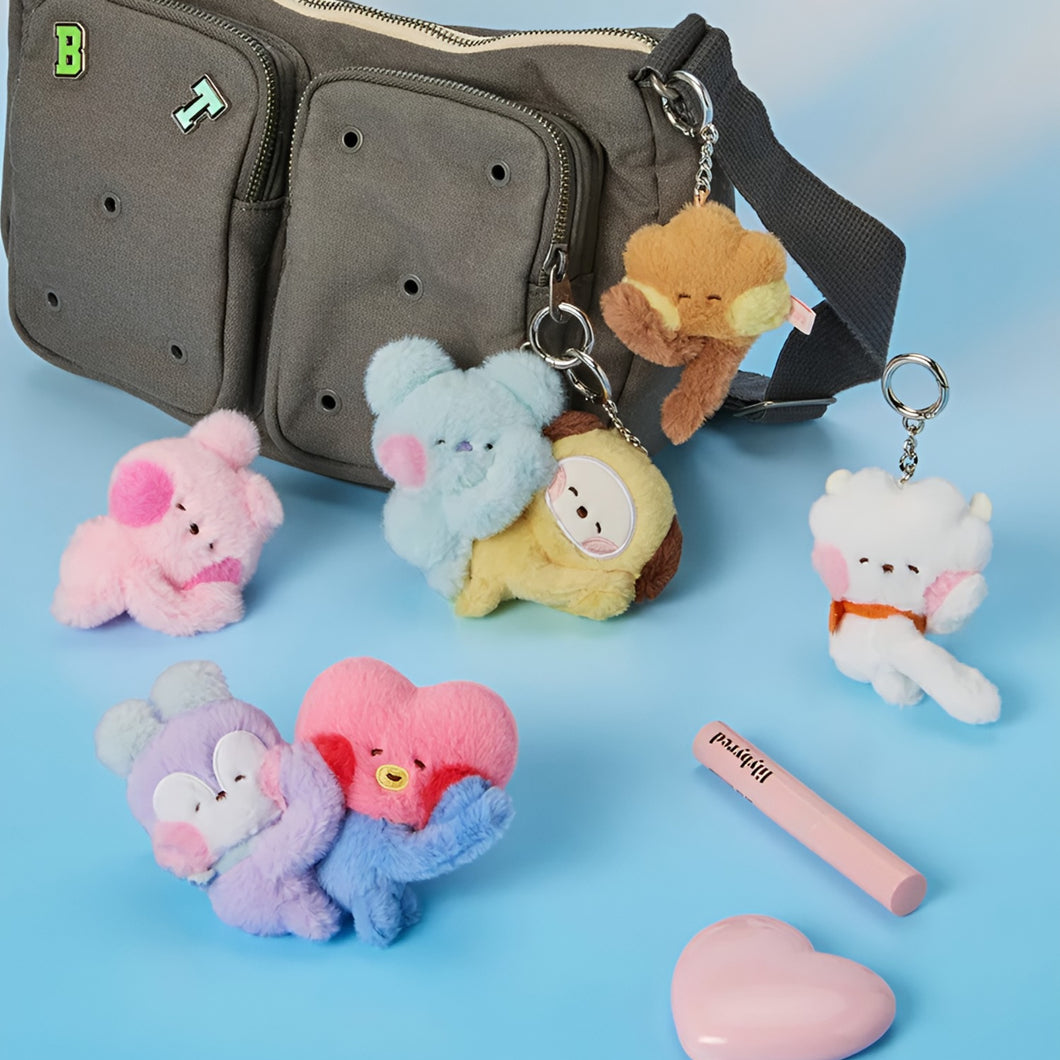 BTS BT21 Official - Magnet Plush Keyring Hug Me