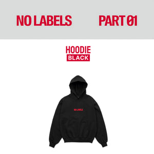 TXT YEONJUN - OFFICIAL NO LABELS PART01 BLACK HOODIE + Photocard