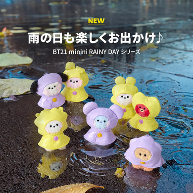 BT21 JAPAN - Official Rainy Day Plush Keyring