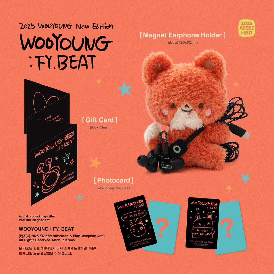 ATEEZ 2025 HAPPY BIRTHDAY MD - WOOYOUNG : FY. BEAT (Pre-Order ATEEZ 2025 HAPPY BIRTHDAY MD - WOOYOUNG : FY. BEAT (Pre-Order