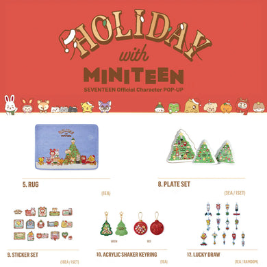 HOLIDAY with MINITEEN SEVENTEEN Official Character Pop Up MD