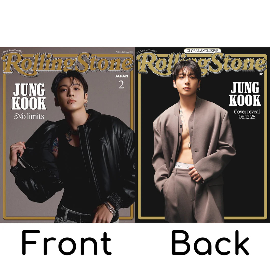 ROLLING STONE - BTS JUNGKOOK December 2025 (Preorder February 2026