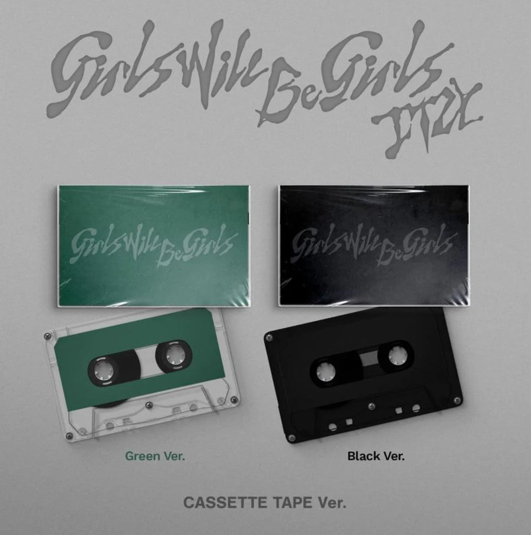 ITZY - GIRLS WILL BE GIRLS Cassette Tape Ver