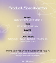 Kep1er Official Light Stick Ver.2 + POB
