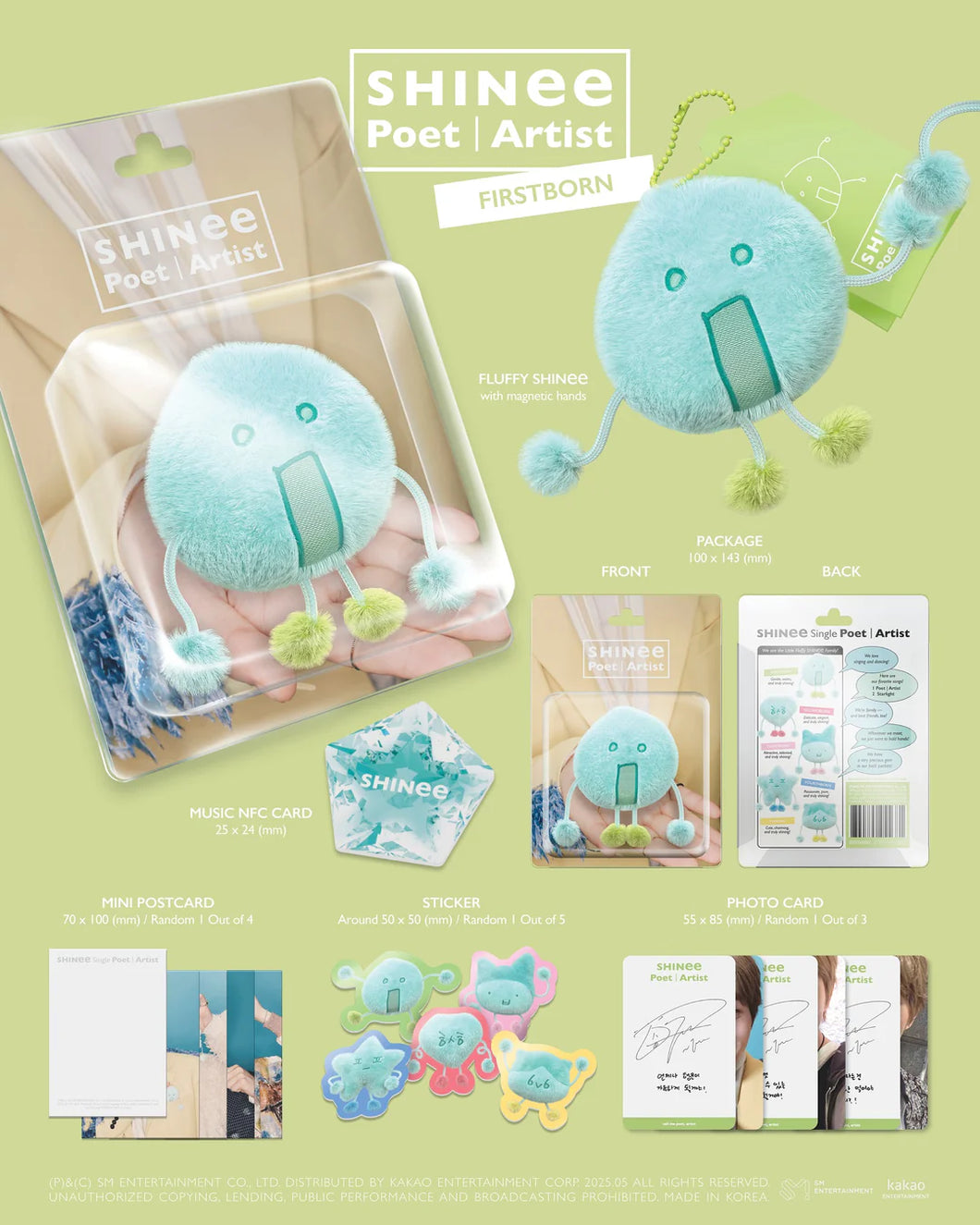 SHINee - POET | ARTIST Single Album FLUFFY SHINee Ver