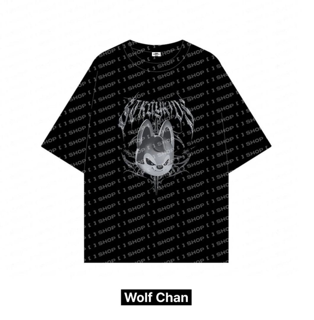 STRAY KIDS Official EVIL SKZOO T-SHIRT World Tour dominATE