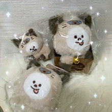 BT21 JAPAN - OFFICIAL CAT DAY JIMIN SET: PLUSH + KEYCHAIN + POUCH