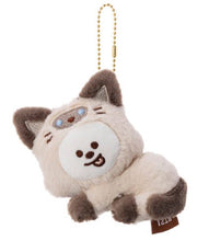 BT21 JAPAN - OFFICIAL CAT DAY JIMIN SET: PLUSH + KEYCHAIN + POUCH