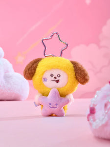 BT21 Official The Journey Purple Star Plush Keyring