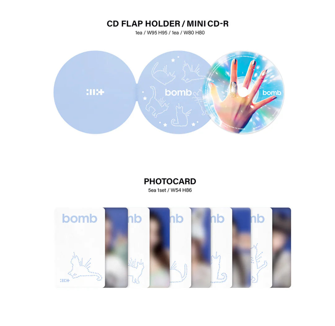 ILLIT - BOMB 3rd Mini Album Merch Ver – kheartshop ILLIT - BOMB 3rd Mini Album Merch Ver – kheartshop