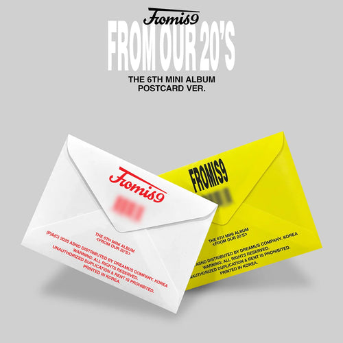 fromis_9 - From Our 20’s 6th Mini Album Postcard Ver