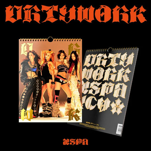 aespa - DIRTY WORK Single Album DIRTY WORKER Ver