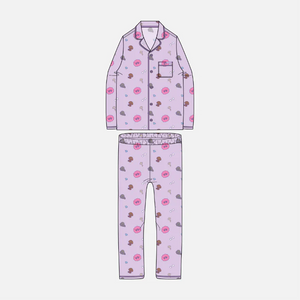 SHINee x SPAO Collection - SHINee is Back Long Sleeve Pajama SET
