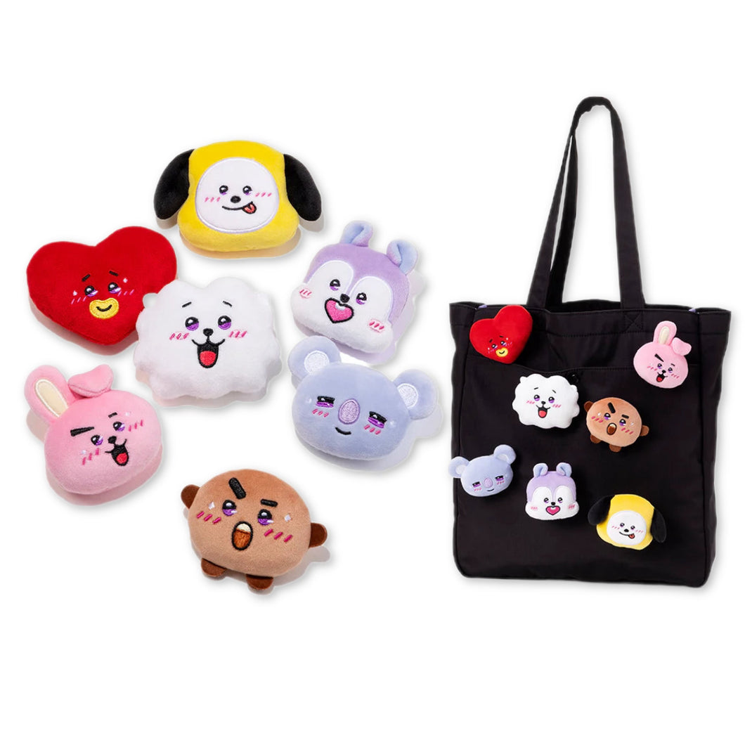 BT21 JAPAN - Official NEXT STAGE Plush Badge