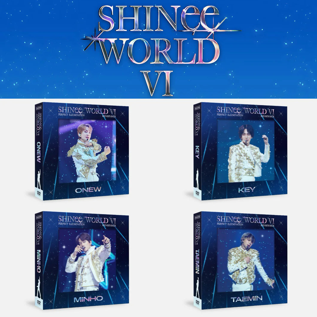 SHINee World VI PERFECT ILLUMINATION : SHINEE'S BACK DVD – kheartshop SHINee World VI PERFECT ILLUMINATION : SHINEE'S BACK DVD – kheartshop