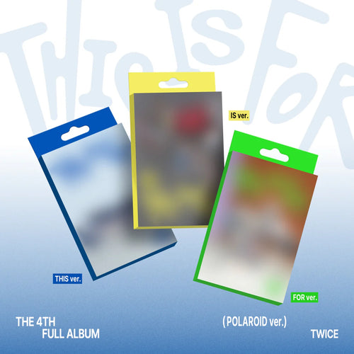 TWICE - THIS IS FOR 4th Album Polaroid Ver
