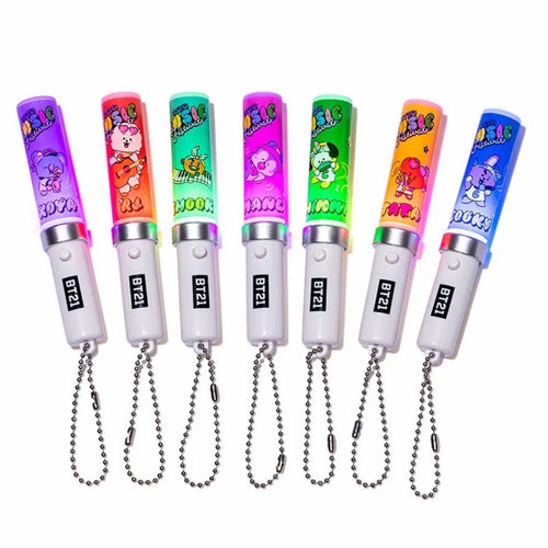 BT21 JAPAN - Official Music Festival Mini Light Stick Keyring