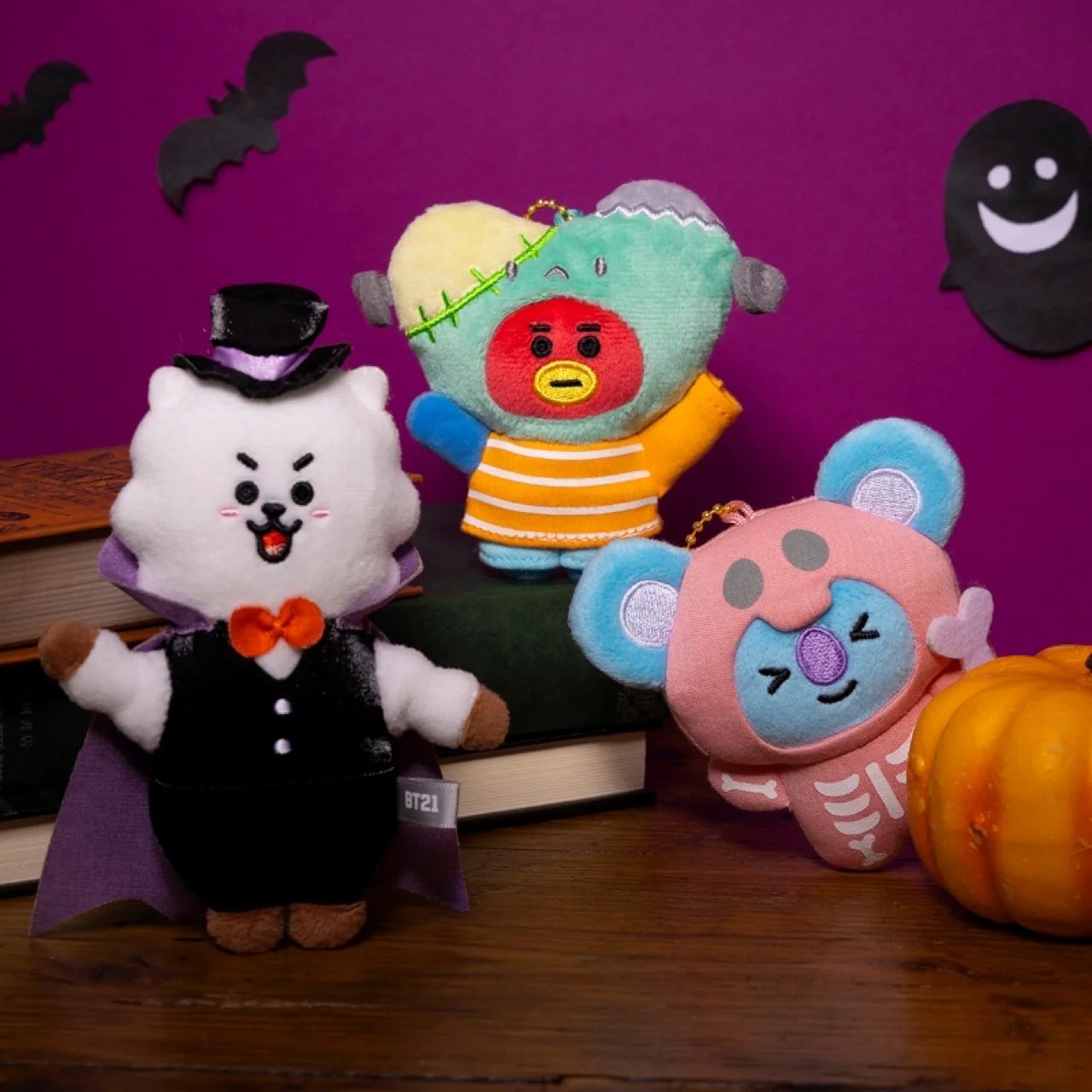 BT21 JAPAN - Official Halloween Mascot Keyring 15cm – kheartshop BT21 JAPAN - Official Halloween Mascot Keyring 15cm – kheartshop