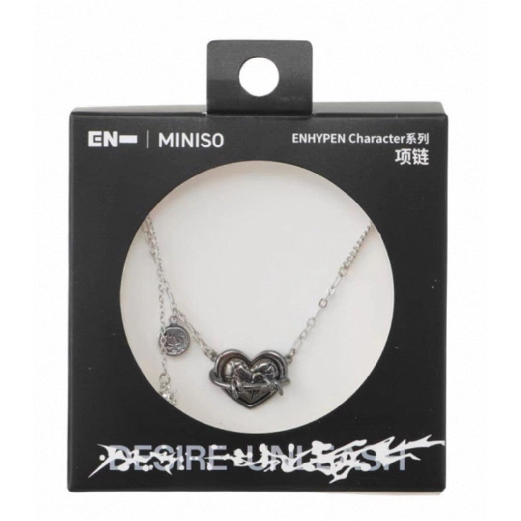 ENHYPEN x MINISO - Official Desire Unleash Necklace – kheartshop