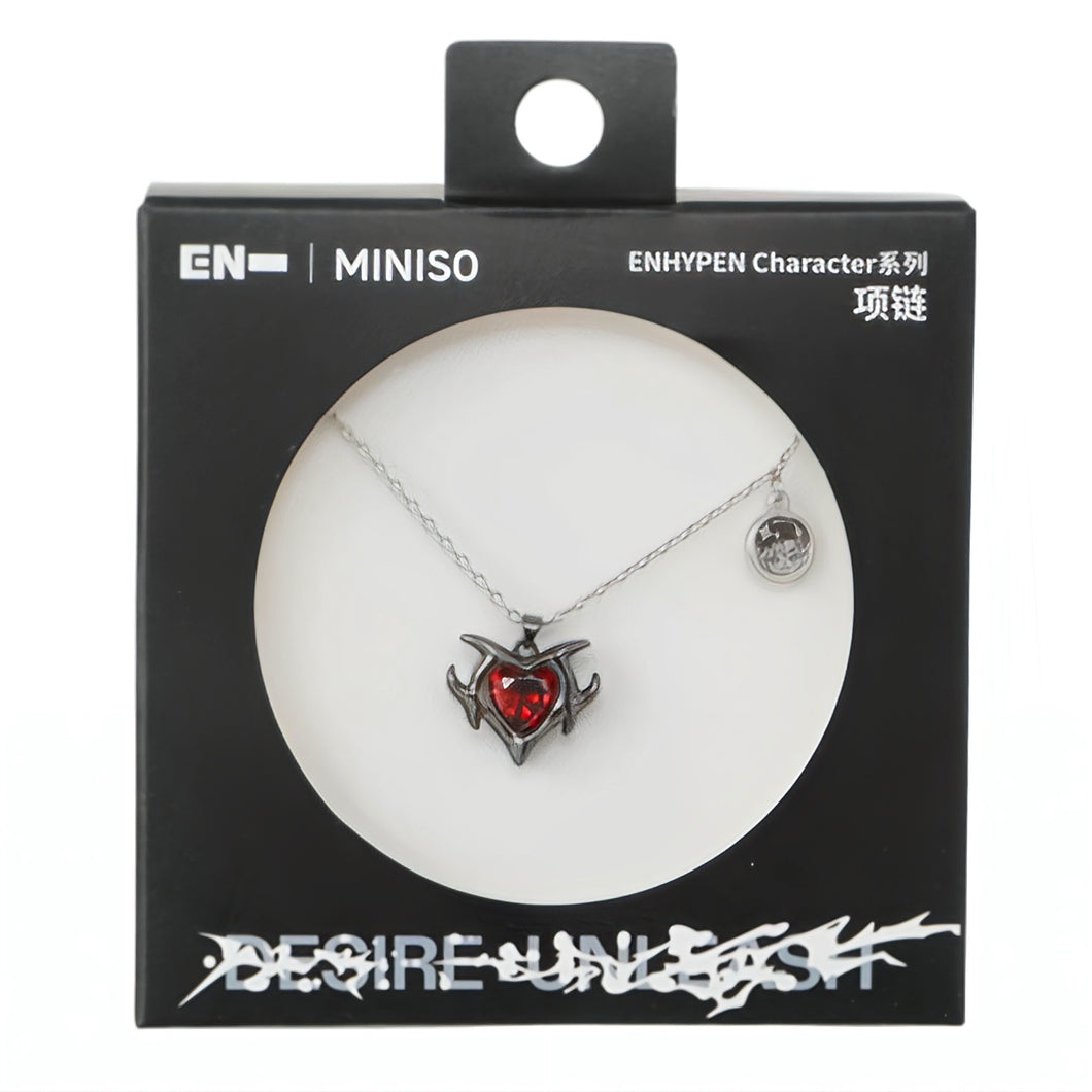 ENHYPEN x MINISO - Official Desire Unleash Necklace – kheartshop