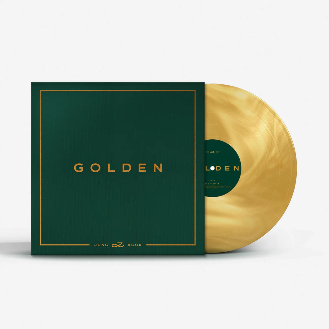 BTS JUNGKOOK - GOLDEN Vinyl LP Version