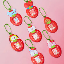 BT21 Official Strawberry Party ID Photo Holder Keyring