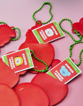 BT21 Official Strawberry Party ID Photo Holder Keyring