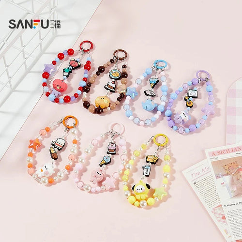 BT21 x SANFU - Official Bright Bead Chain Lucky Day Ver