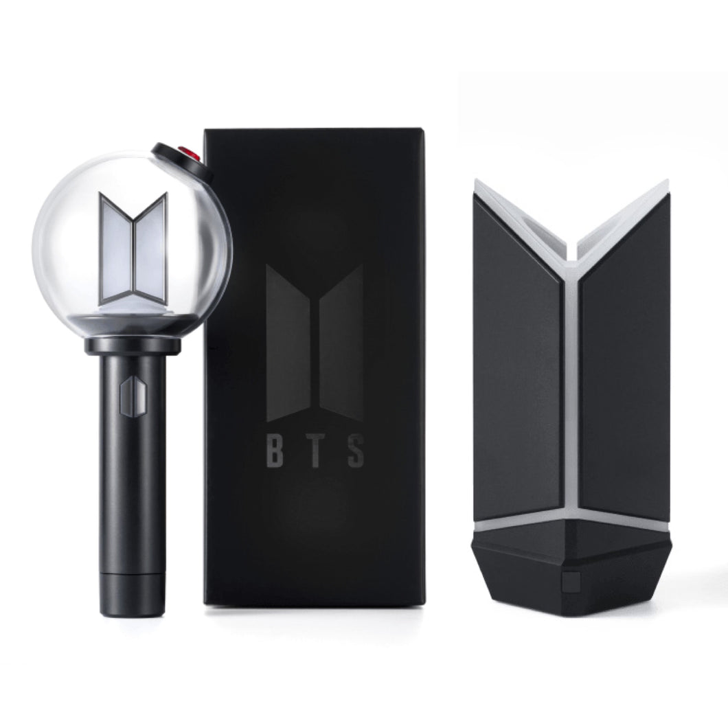 BTS OFFICIAL LIGHTSTICK VER.4 + CRADLE – kheartshop BTS OFFICIAL LIGHTSTICK VER.4 + CRADLE – kheartshop