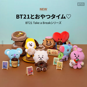 BT21 JAPAN - Official Take a Break Sitting Doll Limited Edition