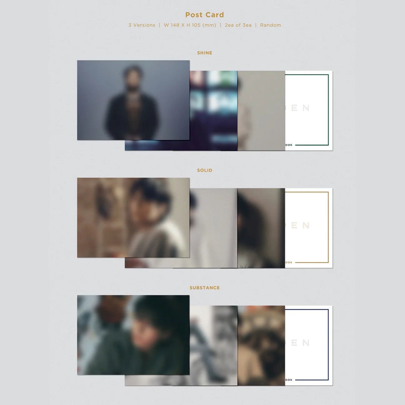 BTS JUNGKOOK - GOLDEN 1st Solo Album Weverse Album Ver – kheartshop