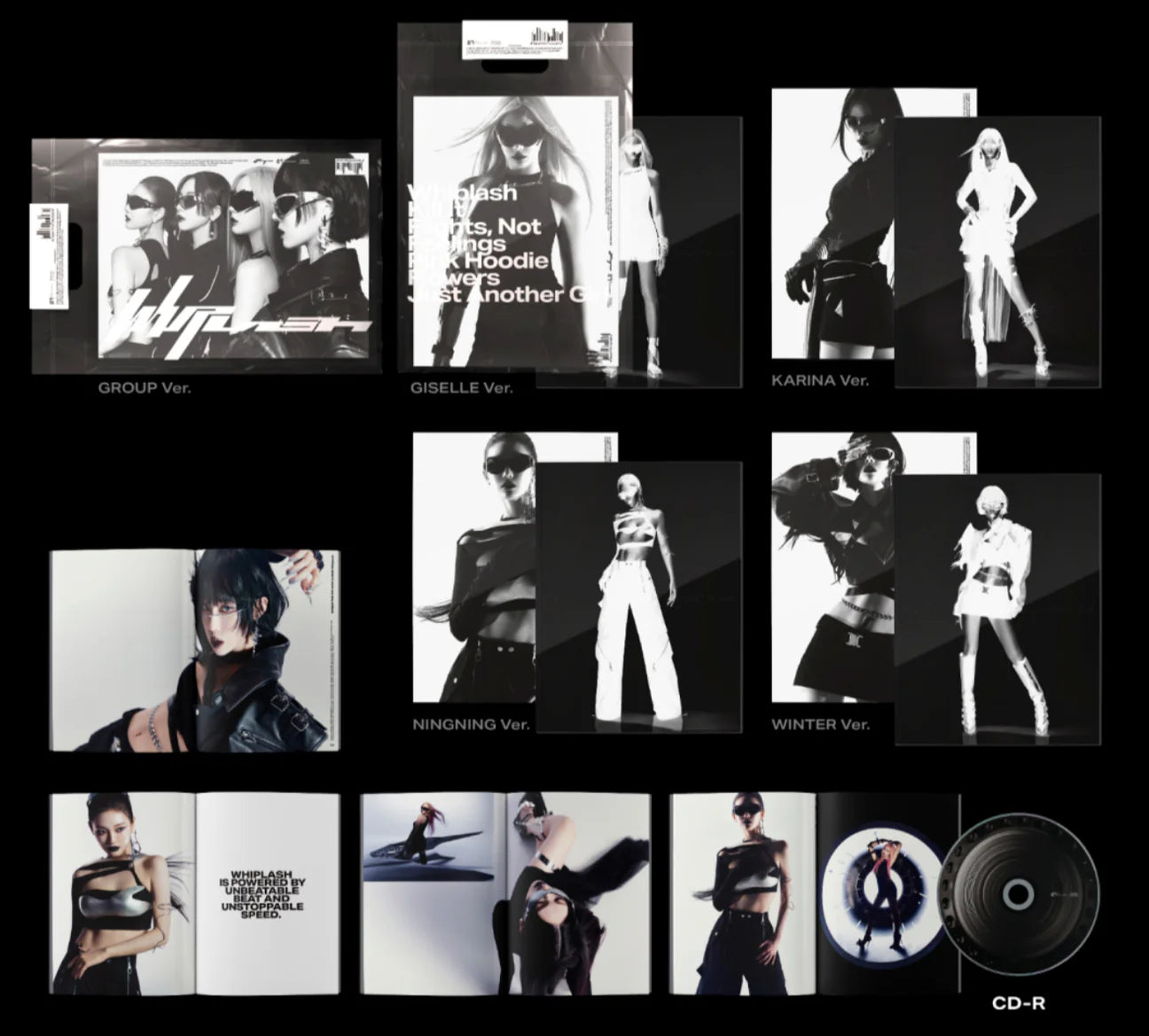 aespa - WHIPLASH 5th Mini Album BEAT Ver. – kheartshop aespa - WHIPLASH 5th Mini Album BEAT Ver. – kheartshop