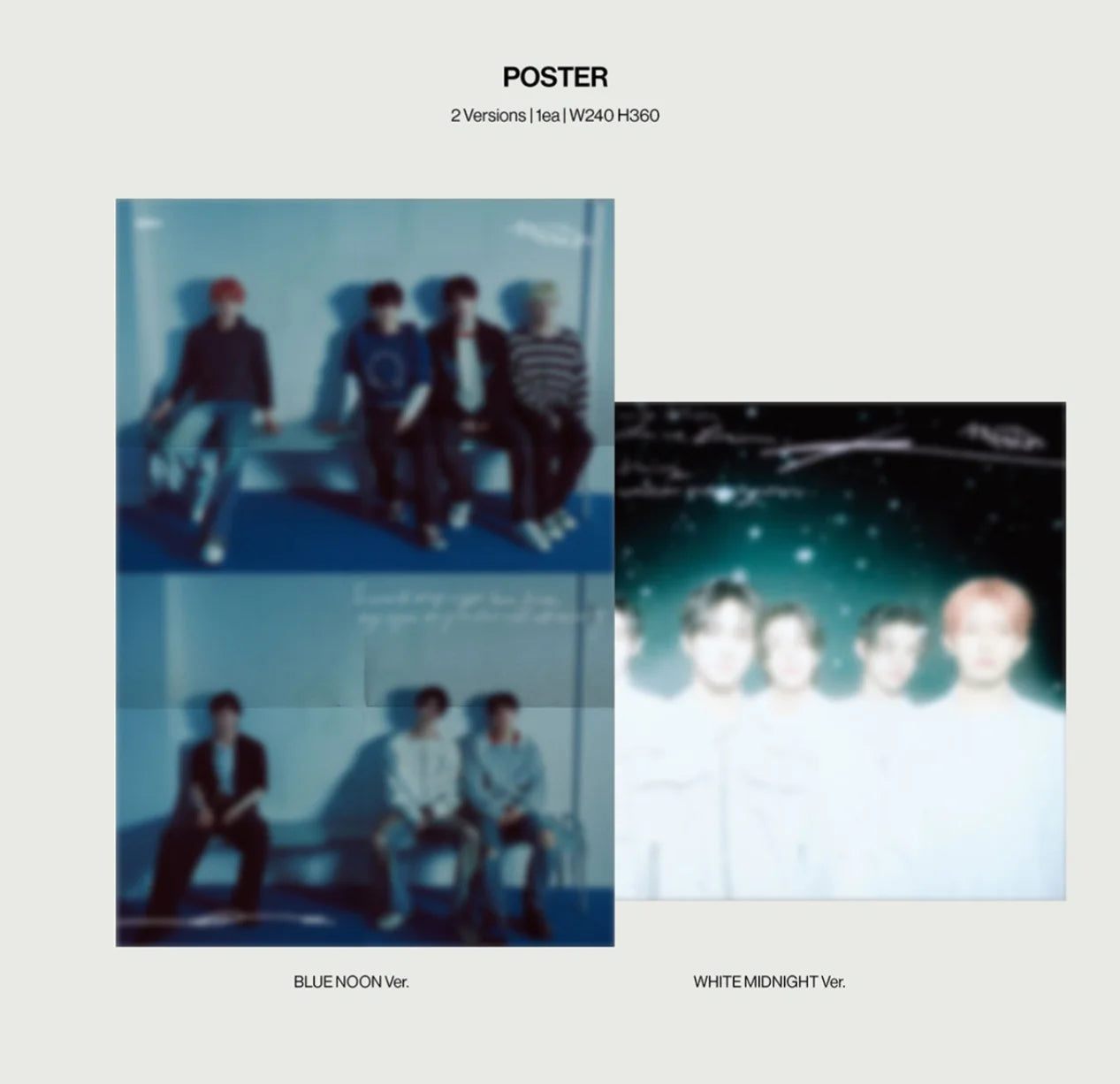 ENHYPEN ROMANCE: UNTOLD Album Repackage BLUE-MOON Ver - CD + Photobook + Poster - Foto 8