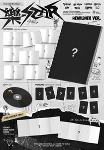 STRAY KIDS Mini Album 樂 ROCK STAR Headliner Version + POB + PO Photocard