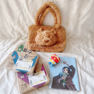 KPOP STYLE - BTS V Teddy Bear Bag