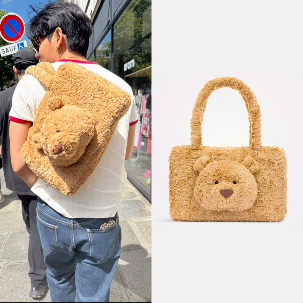 KPOP STYLE - BTS V Teddy Bear Bag
