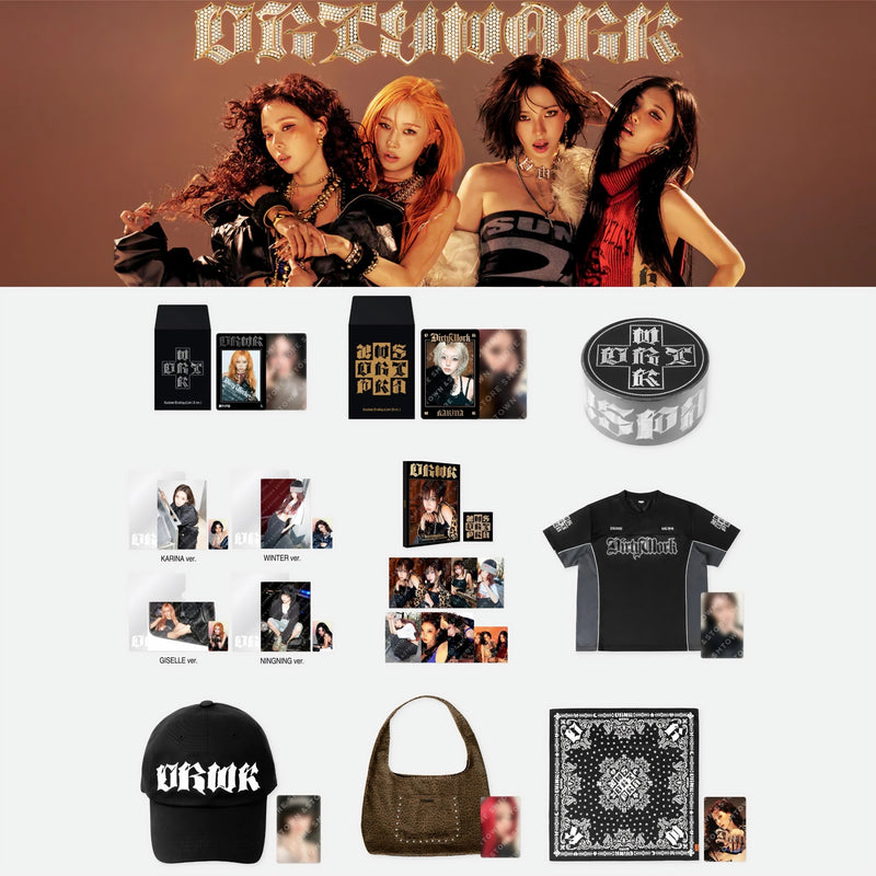aespa DIRTY WORK Official MD – kheartshop