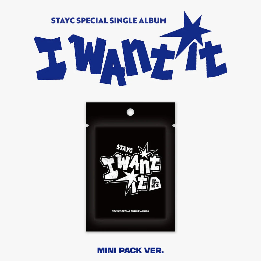 STAYC - I WANT IT Special Single Mini Pack Ver.