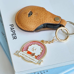 BT21 Official RJ Welcome Party Metal Keyring