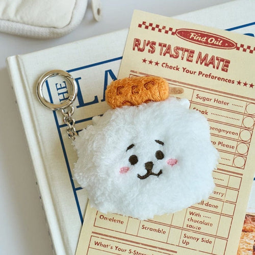 BT21 Official RJ Welcome Party Plush Tape Measure Keyring