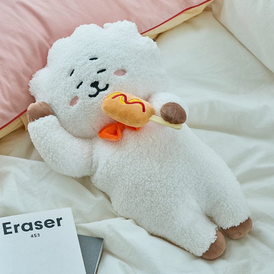 BT21 Official RJ Welcome Party Lying M Size Doll 45cm