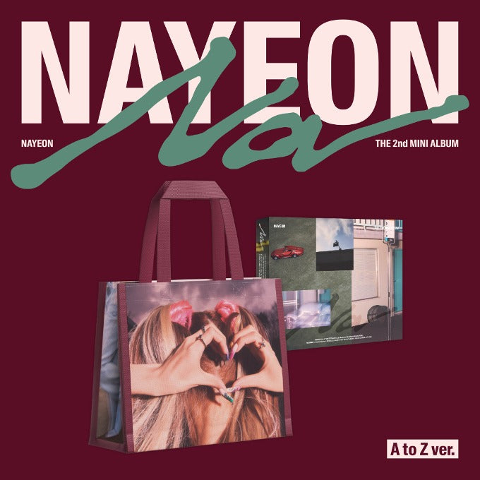 TWICE NAYEON - NA 2nd Mini Album Limited Edition A To Z Version
