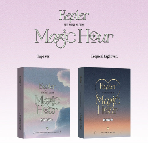 KEP1ER - MAGIC HOUR 5th Mini album Unit Version