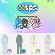 aespa x SPAO Collaboration Official Long Sleeve Pajama SET