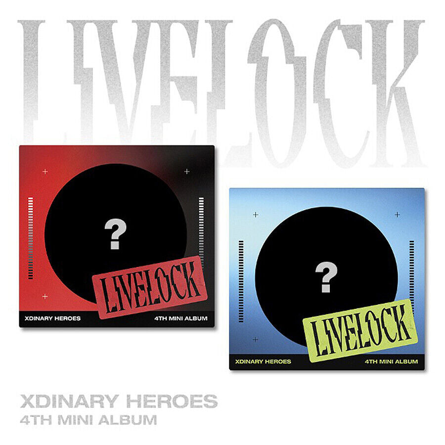 XDINARY HEROES - Livelock 4th Mini Album Digipack Version
