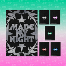 LE SSERAFIM MADE MY NIGHT 2nd Single Album COMPACT NIGHT Ver. album packaging