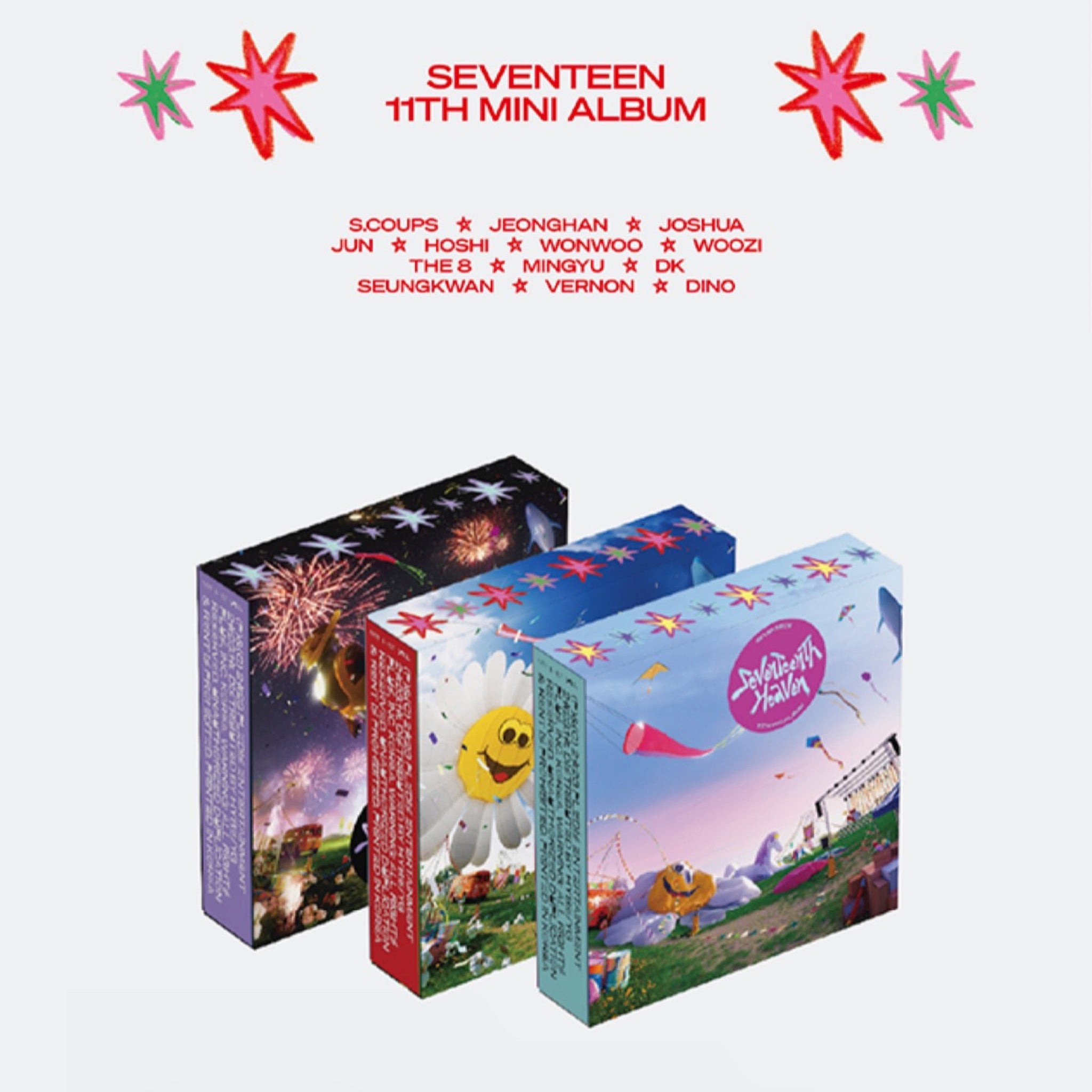 SEVENTEEN - Seventeenth Heaven 11th Mini Album – kheartshop