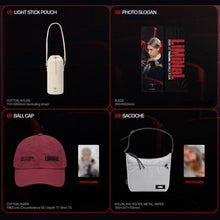 TAEMIN LIMINAL pouch, slogan, cap and sacoche