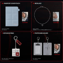TAEMIN LIMINAL passport pouch, necklace, keyring and photocard holder